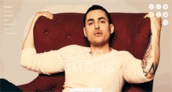 Desktop Screenshot of keatonsimons.com